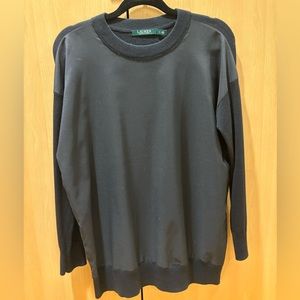 Lauren Ralph Lauren Black Sweater Dress